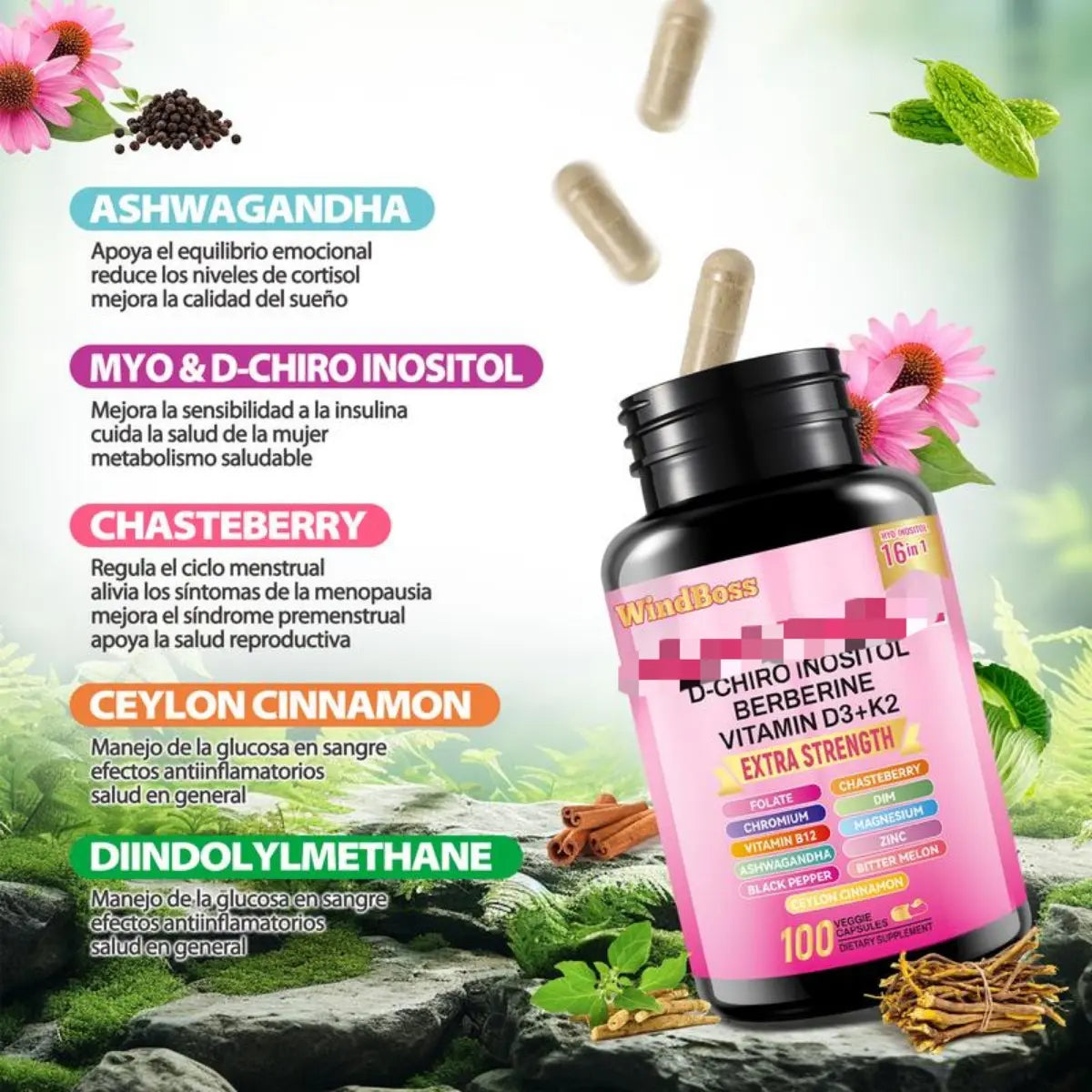 "Combo Equilibrio Total – Control del Estrés y Balance Hormonal | WindBoss"